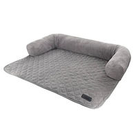 Produktbild von Nobby Hundematte Penka aus Plüsch grau 91 x 74 x 10 cm