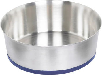 Nobby Hundenapf Heavy aus Edelstahl rutschfest Silber 1,9 l - 1,9 l – Bild 1 von 3