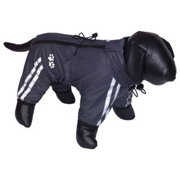 Produktbild von Nobby Hundeoverall Balan grau wasserdicht aus Polyester 70 cm