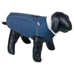 Produktbild von Nobby Hundepullover Alva Fleece blau wasserabweisend