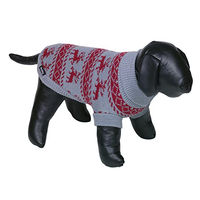 Produktbild von Nobby Hundepullover aus Mikrofaser grau 44 cm - 44 cm