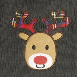 Produktbild von Nobby Hundepullover Deer grau 40 cm