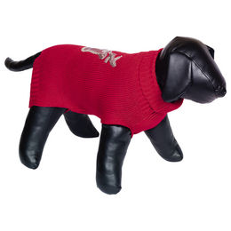 Produktbild von Nobby Hundepullover Deer Rot aus Mikrofaser Länge 20 cm