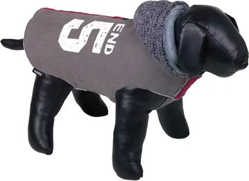 Nobby Hundepullover Depend rot-grau mit 20 cm Rückenlänge – Bild 1 von 2
