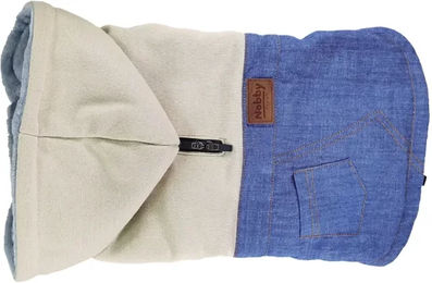 Nobby Hundepullover Hoda Plüsch in Beige oder Blau – Bild 1 von 2