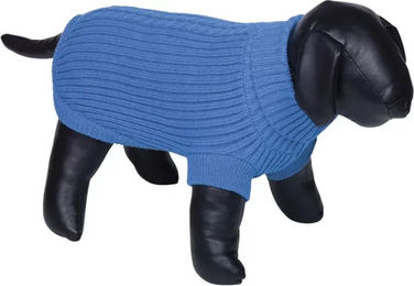 Nobby Hundepullover Isa Blau aus Mikrofaser – Bild 1 von 3