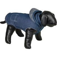 Produktbild von Nobby Hundepullover Neiva aus Velours in Blau und Grau