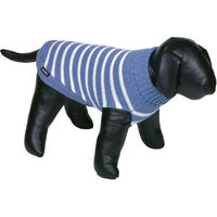 Produktbild von Nobby Hundepullover Pasma Blau Weiß aus Mikrofaser