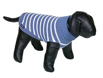 Nobby Hundepullover Pasma Blau Weiß aus Polyester – Bild 1 von 3