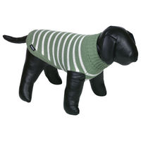 Produktbild von Nobby Hundepullover Pasma Mikrofaser grün weiß - 1 Stk.