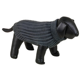 Nobby Hundepullover Tress aus Mikrofaser dunkelgrau – Bild 1 von 4
