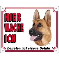 Produktbild von Nobby Hundeschild Deutscher Schäferhund Braun