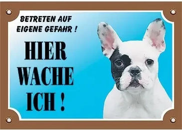 Nobby Hundeschild für Französische Bulldogge – Bild 1 von 1