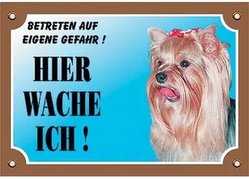 Nobby Hundeschild für Yorkshire Terrier – Bild 1 von 1