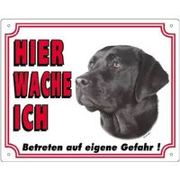 Produktbild von Nobby Hundeschild Pet Labrador Dunkel