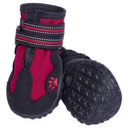 Produktbild von Nobby Hundeschuhe Runners rot wasserabweisend Elasthan Größe L 2er Pack