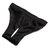 Produktbild von Nobby Hundeschutzhöschen De Luxe Schwarz Größe 4 aus Baumwolle waterproof - 1 Stk.