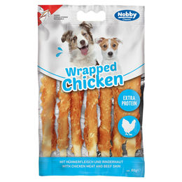 Nobby Hundesnack Wrapped Chicken mit Rind getreidefrei 80g - 80 g – Bild 1 von 3