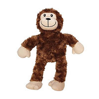 Produktbild von Nobby Hundespielzeug Affe aus Softplüsch mit Seil Braun 35 cm für Welpen