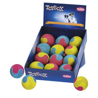 Produktbild von Nobby Hundespielzeug Bico Ball aus Vollgummi mit Squeaker bunt