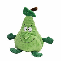 Nobby Hundespielzeug Birne aus Plüsch mit Squeaker Grün 28 cm – Bild 1 von 4