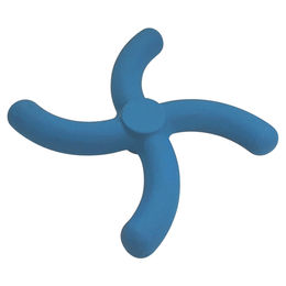 Nobby Hundespielzeug Boomerang aus Gummi Blau Mittel – Bild 1 von 4