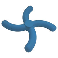 Produktbild von Nobby Hundespielzeug Boomerang aus Gummi Blau Mittel