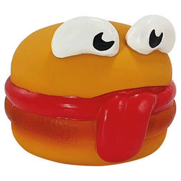 Produktbild von Nobby Hundespielzeug Burger aus Latex mit Quietschfunktion in Bunt - 1 Stk.