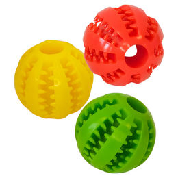 Nobby Hundespielzeug Dental Ball TPR Bunt für erwachsene Hunde – Bild 1 von 3
