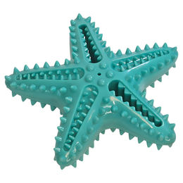 Nobby Hundespielzeug Dental Line Seestern aus TPR mit Squeaker 16 cm Türkis - 16 cm – Bild 1 von 2