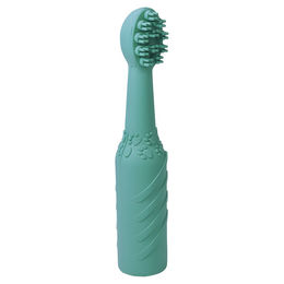 Produktbild von Nobby Hundespielzeug Dental-Line Zahnbürste aus Gummi Türkis 15,5 cm
