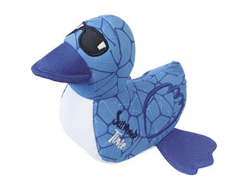 Nobby Hundespielzeug Ente Floating aus Neopren mit Quietschfunktion Blau 19 cm - 19 cm – Bild 1 von 4