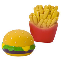Produktbild von Nobby Hundespielzeug Fastfood aus Latex mit Quietschfunktion bunt