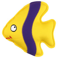 Produktbild von Nobby Hundespielzeug Fisch Floating Plüschspielzeug aus Stoff in Gelb und Bunt
