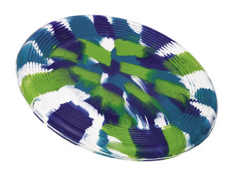 Nobby Hundespielzeug Fly Disc Frisbee aus Gummi Bunt – Bild 1 von 3