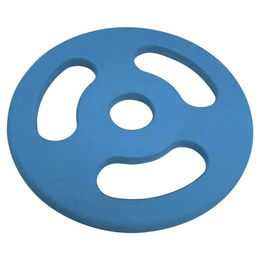 Nobby Hundespielzeug Fly Disc Frisbee aus Vollgummi Blau 22 cm – Bild 1 von 2