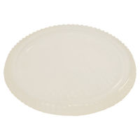 Produktbild von Nobby Hundespielzeug Fly Disc Glowing Frisbee aus TPR in Weiß und Transparent - 21,5 cm
