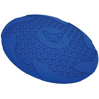 Produktbild von Nobby Hundespielzeug Frisbee aus Vollgummi blau Ø 23 cm