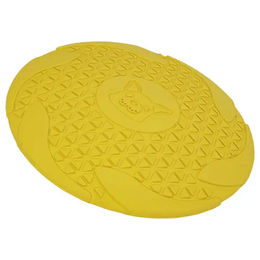 Nobby Hundespielzeug Frisbee aus Vollgummi Gelb 18cm – Bild 1 von 4