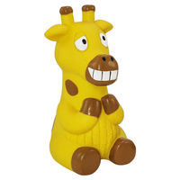 Produktbild von Nobby Hundespielzeug Giraffe aus Latex gelb mit Quietschfunktion - 1 Stk.