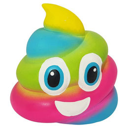 Nobby Hundespielzeug Happy Rainbow Poop aus Latex mit Quietschefunktion bunt 11 cm - 1 Stk. – Bild 1 von 2
