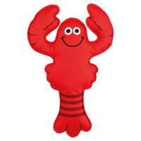 Produktbild von Nobby Hundespielzeug Hummer Floating rot mit Squeaker und Füllung