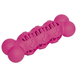 Produktbild von Nobby Hundespielzeug Kauspielzeug Knochen aus Gummi Rosa