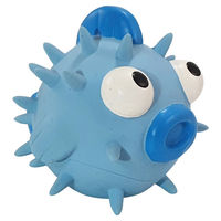 Produktbild von Nobby Hundespielzeug Kugelfisch aus Latex mit Quietschfunktion in Blau - 1 Stk.