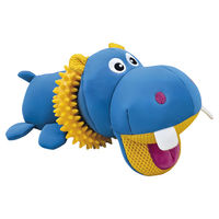 Produktbild von Nobby Hundespielzeug Nilpferd Floating Blau mit Squeaker 27 cm