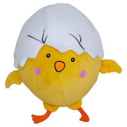 Produktbild von Nobby Hundespielzeug Ostern Plüschküken Egg Shell Gelb mit Squeaker 21 cm