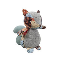 Produktbild von Nobby Hundespielzeug Plüsch Eichhörnchen Patchwork Bunt 130g