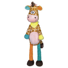 Produktbild von Nobby Hundespielzeug Plüsch Giraffe bunt für Welpen