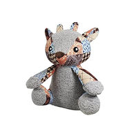 Produktbild von Nobby Hundespielzeug Plüsch Reh Patchwork Bunt für Welpen - 1 Stk.