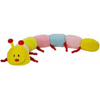 Produktbild von Nobby Hundespielzeug Raupe aus Plüsch mit 6 Multisqueakern 71 cm bunt - 71 cm